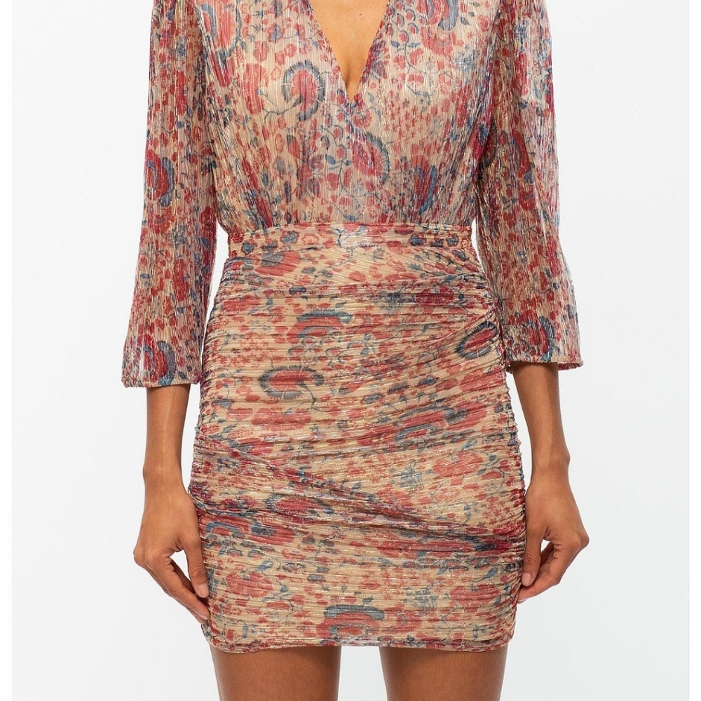 NWY ba&sh Amelia Dress mini dress - Picture 4 of 16